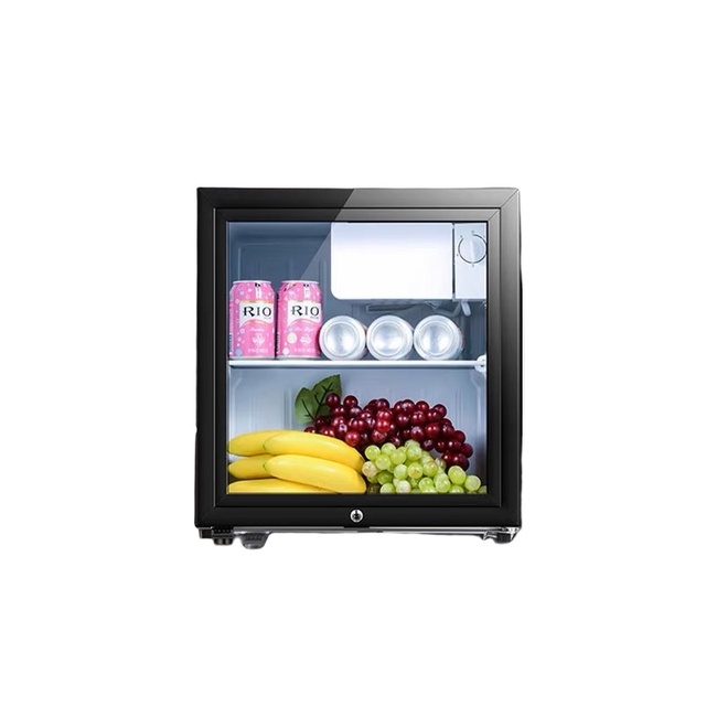 30 Liter Small Refrigerator Oem Odm Glass Door Counter Top Commercial Display Mini Fridge Cooler