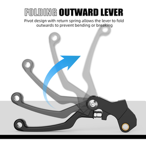 Levier de frein et d'embrayage réglable en aluminium NICECNC pour moto Suzuki DR650S DR650SE 2011-2024 <span class=keywords><strong>DR</strong></span> 650S 650SE <span class=keywords><strong>650</strong></span> S <span class=keywords><strong>SE</strong></span> - Product Image 5