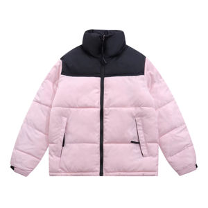 2025 marca de diseñador Unisex chaqueta acolchada de invierno transpirable para hombres y mujeres <span class=keywords><strong>North</strong></span> Cotton Faces Coat cierre de cremallera de talla grande Hip Hop - Product Image 4