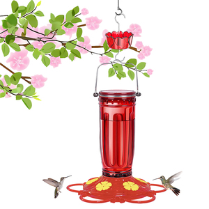 Personalizzare e progettare il ronzio del bevitore dell'alimentatore dell'uccello che alimenta l'innaffiatore con 6-porti d'alimentazione del fiore - Product Image 1