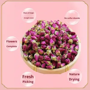 Organic Natural Red Rose Flower Blooming Tea <strong>Dried</strong> <strong>Petals</strong> for Herbal Tea and Beauty - Product Image 4