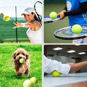 Pelotas de tenis para cancha de césped, rebote bajo, superficie rápida, estilo Wimbledon, baja trayectoria, para torneos. - Product Image 2