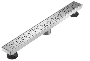 Sifone doccia lineare a incasso certificato US CUPC, 24 pollici, nero, in acciaio inossidabile, spedizione dagli Stati Uniti - Product Image 2