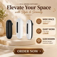 Diffuseur de parfum mural connecté via application, 200 ml, pour la maison, à deux liquides, sans eau, électrique, SPA, toilettes, hôtel, logo personnalisé, OEM
