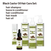 Kit de Croissance Capillaire Bio Marque Blanche BIOTINE Sérum Végétalien pour Cuir Chevelu Huile Capillaire Traitement Soin du Cuir Chevelu VITAMINE Anti-Chute à Base de Plantes NOIR
