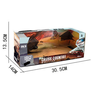 Juguete de Coche de Plástico Resistente para Uso en Interiores y Exteriores, Control Remoto de 13 m, Coche RC 1:18 con Luces 3D para Niños y Adultos - Product Image 6