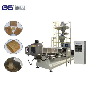 Made in China Wet Vegan Chicken meat Extruder Machine/FVP HMMA high moisture protein soy meat Production line Jinan DG