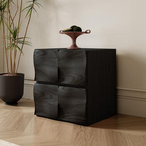 Mueble de madera modular retro francés vintage, sofá de almacenamiento multifuncional moderno, mesita de noche, mueble de <span class=keywords><strong>TV</strong></span> - Product Image 6