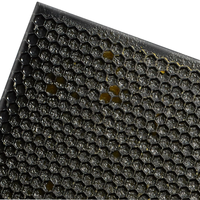 Feuille de fondation en plastique ciré noir pour ruche, feuille de fondation en nid d'abeille portable
