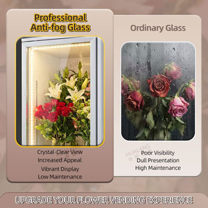 Distributeur Automatique de Fleurs à Prix d'Usine, Fraîcheur Longue Durée, Économe en Énergie, Réglage 4-25°C, Distributeur de Fleurs à 8 Compartiments - Product Image 4