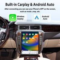 Autoradio Android compatible avec GMC YUKON/Chevy Suburban Tahoe 2007-2013, navigation GPS CarPlay, lecteur multimédia avec écran numérique