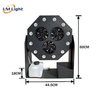 LM Factory Machine à bulles professionnelle Télécommande/DMX Lumière LED DJ Stage FestivaI Activity Wedding Party Bubble Machine