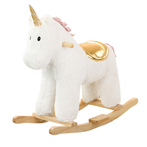Venta Directa de Fábrica, Caballo Balancín de Peluche Estilo Unicornio - Product Image 1