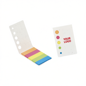 กระดาษโน้ตแบบมีเมล็ดพันธุ์ในตัว เป็นมิตรกับสิ่งแวดล้อม แท็บสีสันสดใส สำหรับใช้ในสำนักงานและที่บ้าน - Product Image 2