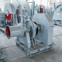 Treuil hydraulique en acier approuvé par la BV à distance sans fil de moteur à courant alternatif vertical portatif de 30Ton/guindeau/palan/Tugger