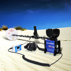 11 "çift D bobinler ile gelişmiş mikroçip GDX8000 çok frekanslı katlanabilir <span class=keywords><strong>Metal</strong></span> dedektörü - Product Image 2
