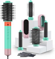 Sèche-cheveux professionnel 6-en-1 en plastique ABS, fabriqué en Chine, moteur AC ionique haute vitesse 110 000 tr/min, pour salon de coiffure, cadeau pour fille