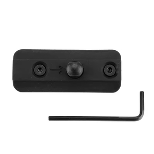 Adaptateur en aluminium noir robuste de 20 mm, support à dégagement rapide pour système KeyMod, montages de lunette et accessoires de chasse - Product Image 3