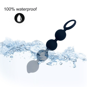 Set de Bolas Anales de Silicona con Bolas Graduadas y Barra en T Flexible para una Sensación Progresiva, Fácil de Limpiar, Tapón Anal Seguro para <span class=keywords><strong>el</strong></span> Cuerpo - Product Image 3