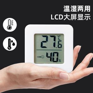 Termómetro Digital, Medidor de Temperatura y Humedad Interior, Pantalla LCD Grande, Funciona con Batería, Plástico, Uso Doméstico - Product Image 5