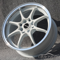 Fonyee 15 15 × 4x10 بوصة. 3 متعددة الأشكال 4 ثقوب Huecos Mag سبائك الألومنيوم عجلات سيارة ركاب السيارات Rines Jantes