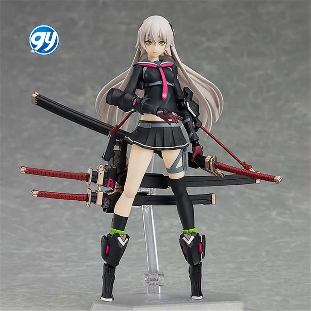 בנות תיכון חמושות בתות figma Shi Ichi PVC דמות פעולה אנימה יפנית figma #396 #422 צעצועים דגם אוסף בובות מתנות