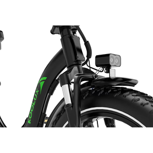 Bicicleta Eléctrica Potente con Batería de Litio de 48V 13+10.4Ah, Largo Alcance de 120KM, Bicicleta de Reparto BK6S PRO, Venta Especial, Tamaño Mini, Disponible en Almacén de la UE - Product Image 3