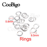 Œillets métalliques à fleurs de 5mm, 100 pièces, bricolage, Scrapbooking, chaussures, bottes, ceinture, capuchon, sac, étiquettes, vêtements, accessoires de couture