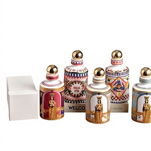 ขวดน้ำหอมพอร์เพอร์รีพอร์ซเลนหรูหราสไตล์ยุโรปขนาดกลางหลากหลายแบบ กลิ่นหอมกระจายตัว ดีไซน์รักษ์โลก - Product Image 1