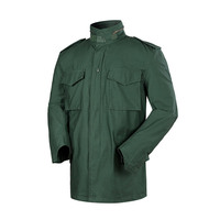 Herbst Winter Olivgrüne M65 Jacke N/C5050 Einfarbige Parka