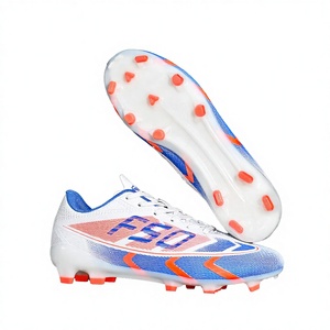 Chaussures de football unisexes professionnelles ODM OEM de haute qualité, tige en mesh, semelle extérieure en TPU, antidérapantes, résistantes à l'usure, printemps été automne - Product Image 3