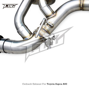 सुप्रा A90/a91 mk4/mk5 3.0t 2020-2023 स्टेनलेस स्टील निकास पाइप मफलर ओम वाल्व 1.5 मिमी मोटी - Product Image 4