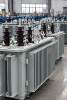 Transformateur Électrique à Immersion dans l'Huile de 50 kVA à 500 kVA, Transformateur Élévateur de Tension, Vente en Gros