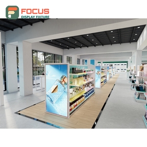 Premium Salon Wig Display Cabinet Glass Shelf Lockable Door Multi Drawer Display Cabinet Fixture - Product Image 5