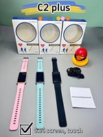 Reloj Inteligente C2Plus 2024, Monitor de Ritmo Cardíaco, Presión Arterial, Reloj Inteligente a Prueba de Agua, Pulsera Inteligente D20