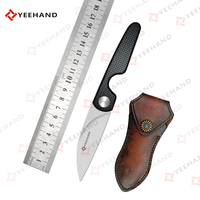 Couteau à cigares de qualité industrielle Yeehand CS-062, couteau pliant avec ouvre-bouteille, manche en G10+titane, personnalisable