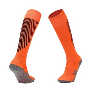 Factory Direct Striped Long Football <b>Socks</b> - <b>Knee</b>-<b>High</b> Sports <b>Socks</b> for Men Women Youth with Anti-Slip Terry Cushion - Product Image 1