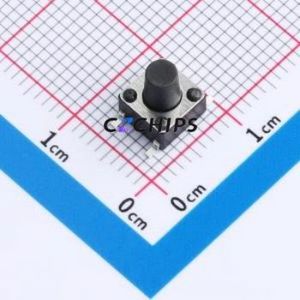 J4B0753110 Tactile Switch SMD-4P,6x6mm Switch Single Pole Single Throw Round Button 2.6N 6mm - Product Image 1