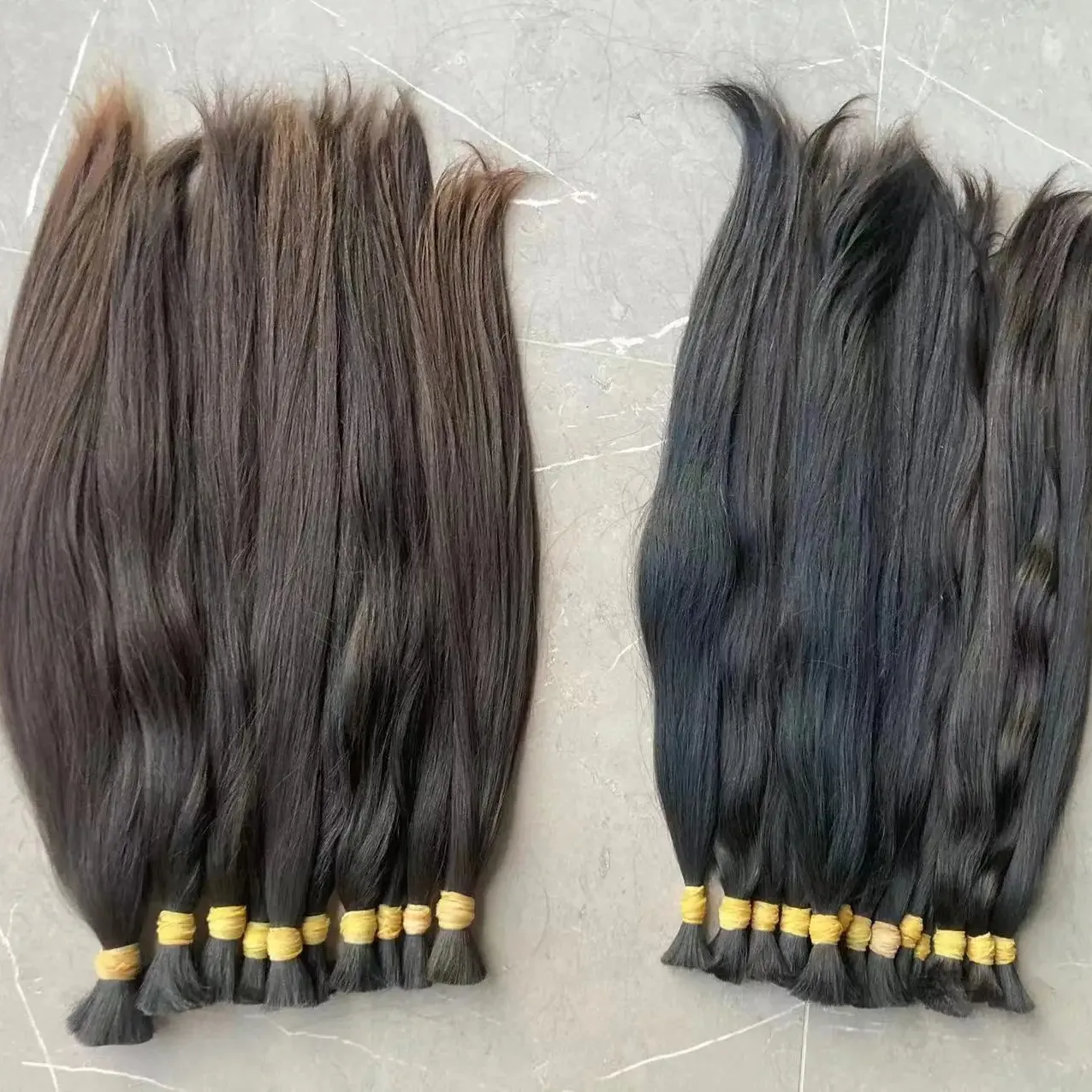 Chinese One Donor Raw Virgin Hair Bulk Bundles Hair Product Supplier