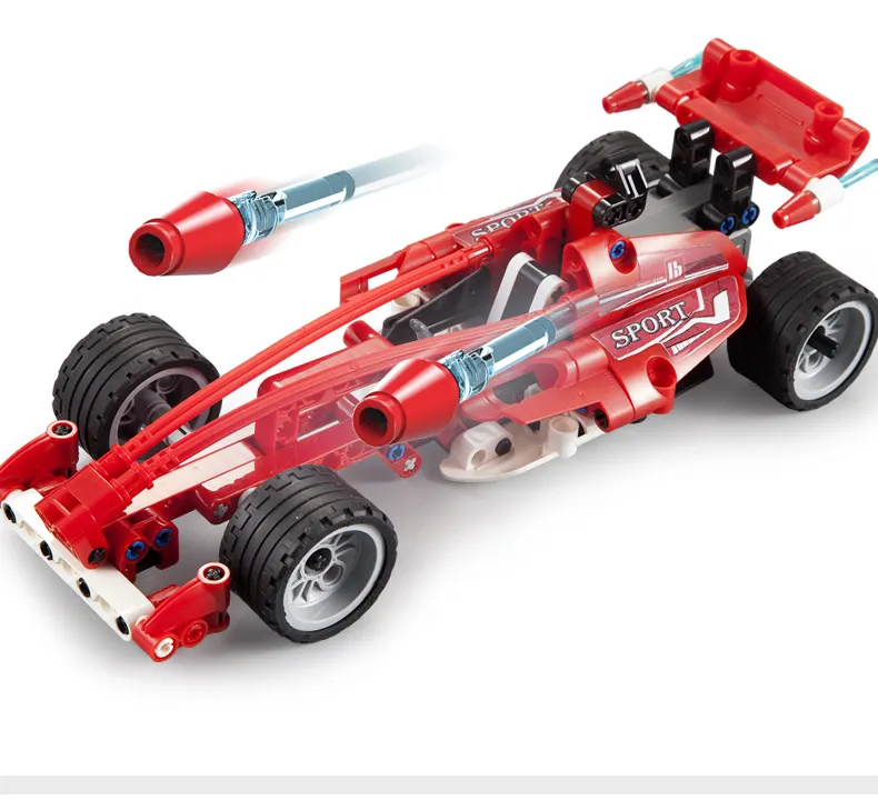 CADA C52016 Ferri Red F1 Autobau Sport Rennwagen RC Baukasten Technisches Auto Für Modellbau spielzeug