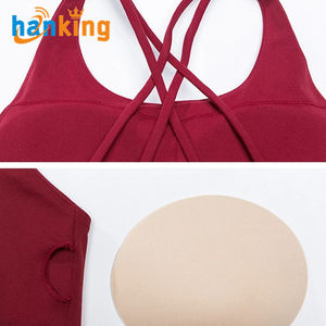 Ehanking-Soutien-Gorge de Yoga de Haute Qualité pour Femmes, Dos Croisé, Sport, Fitness, Course à Pied, Débardeurs Courts - Product Image 4
