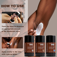 Baume Déodorant Naturel pour Hommes en Gros, au Beurre de Karité, Sans Aluminium, Cologne Solide Longue Durée, Protecteur Anti-Odeur, Hydratant et Soignant