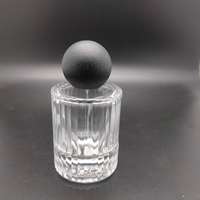 Atomizador de Perfume de Madera Natural con Tapa de Madera de Fresno, Botella de Perfume de Vidrio Transparente de 30ml y 50ml con Base Gruesa