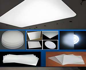 2mm 1.2x2.4 Opal White Advertising APET Board Light Diffusing Sheet Acrylic Sheet Alternative Factory 2000 + Custom Cut Services - Product Image 2