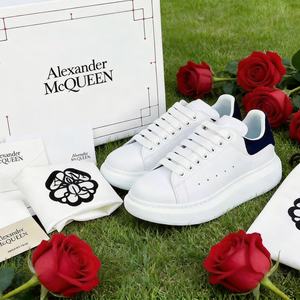 Top-quality MQ Luxury Lace-Up Sporty Breathable <b>White</b> <b>Running</b> <b>Shoes</b> for <b>Men</b> and Women with Cotton Lining Genuine Leather Midsole - Product Image 1