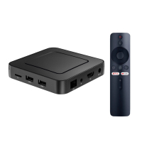 Sıcak satış ATV TV kutusu Z6 Quad Core 4K medya oynatıcı Android 10 OS ses kontrolü uzaktan HD akış cihazı Android Tv çubuk mini PC