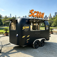 Luxe nieuw design foodtruck voor groenteverwerking, pinda's, fruit, donuts, aardbeien, acai, te koop