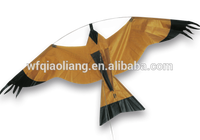 Qiao Liang Stock en gros Cerf-volant répulsif en nylon en forme de hibou, faucon ou oiseau pour la protection des cultures de riziculture