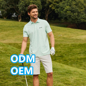 Polos de Golf pour Homme 88% Polyester 12% Spandex Creora PowerFit avec Logo Personnalisé Imprimé, Évacuation de l'Humidité, Coupe Athlétique Extensible 4 Directions - Product Image 4