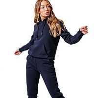 Survêtements personnalisés OEM/ODM pour femmes, ensembles décontractés 2 pièces, pantalon large et sweat-shirt